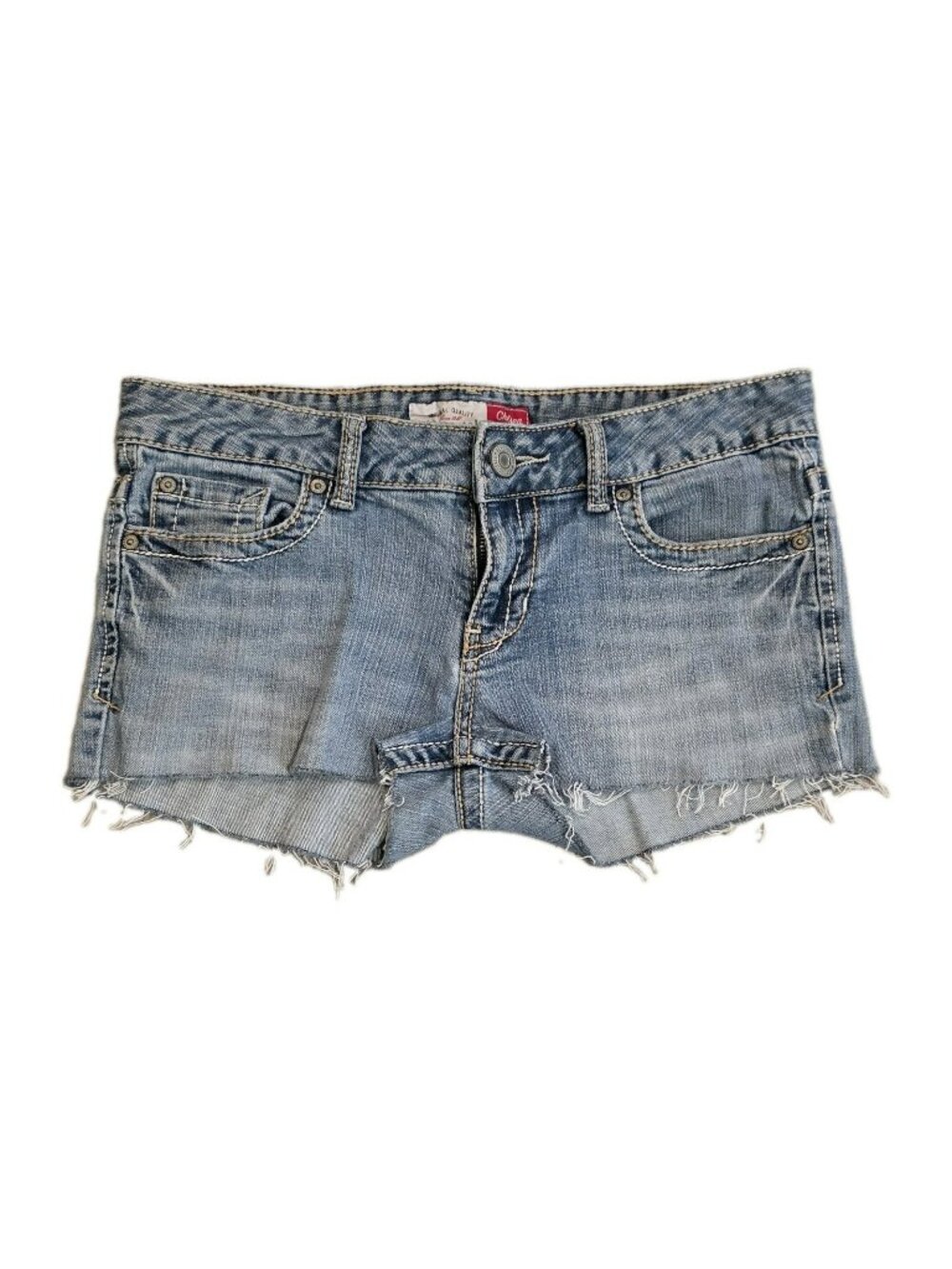 River Rat Cutoffs – Handmade Denim Shorts | Upcycled Jeans | Size 7/8